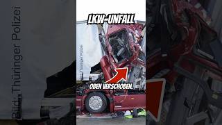 🚒 Schwieriger LKWUnfall 🚛 feuerwehr unfall stadtroda [upl. by Vevina]