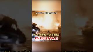 El ACCIDENTE más trágico jamás filmado en un RODAJE [upl. by Amir388]