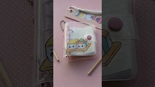 Decorate with me a Mini Planner Sushi Style shorts [upl. by Rockel523]