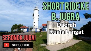 Ride Ke Bukit Jugra  Jalanjalan Daerah Kuala Langat  Makan motovlogger scooter makan [upl. by Airtal]