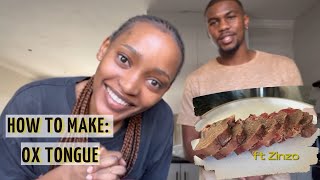 How to make Ox Tongue in 30min  South African Youtuber [upl. by Kassaraba]