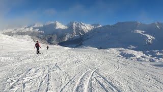 ArosaLenzerheide Skiing Day Switzerland [upl. by Swartz]