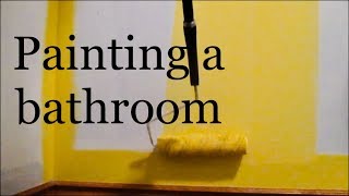 How to Paint your Bathroom like a Pro [upl. by Inaej]