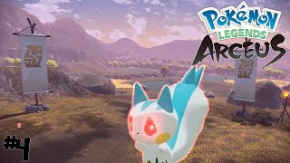 EXPLORING THE MIRELANDS  Pokemon Legends Arceus  Part 4 [upl. by Honeyman]