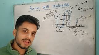 Manometer Numerical 2  Fluid Statics [upl. by Nojed]