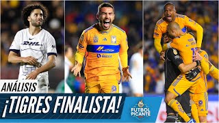 TIGRES CONCRETÓ y AVANZÓ A LA FINAL Enfrentará al AMÉRICA y buscará bicampeonato  Futbol Picante [upl. by Rolfe]