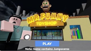 Roblox Mr funnys toy shop new video [upl. by Euqcaj]