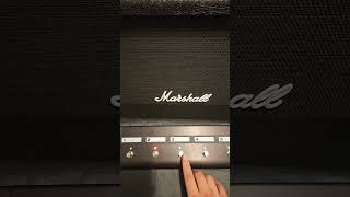 6Way footswitch PEDL91016 for the Marshall DSL100HR marshall DSL100HR amps footswitch [upl. by Hoem335]