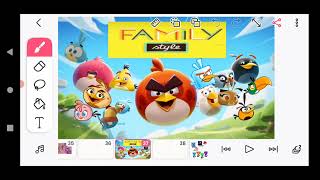 Family Style Month On Knoah And Friends X Angry Birds [upl. by Ahtoelc]