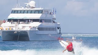 The BEST surf charter in the world Four Seasons Explorer Maldives [upl. by Gnous]