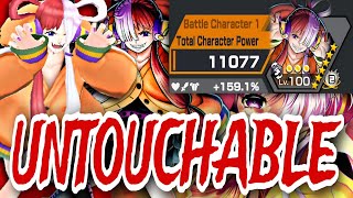 MAXED HALLOWEEN UTA 👻 WITH TRIPLE KAIDO SET  One Piece Bounty Rush OPBR SS League Battle [upl. by Shipley]