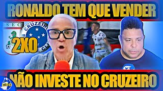 🦊💣 RONALDO TEM QUE VENDER O CRUZEIRO É A PIOR SAF DO BRASIL NÃO INVESTE ACABOU O ANO PRO CRUZEIRO [upl. by Thorley30]