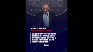 🇦🇷 La nueva medida del Gobierno de la Argentina [upl. by Notyep]