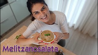 Melitzanosalata o crema di melanzane greca [upl. by Obrien]