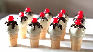 Ice Cream Cone Cake Pops [upl. by Nostets]