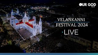 velankanni live mass today  velankanni Festival 2024 velankanni live [upl. by Megdal]