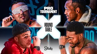 Stake Pro Tournament Round Table  FACE TO FACE [upl. by Cnut]