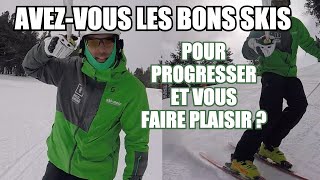 Ski  Avezvous les BONS skis pour PROGRESSER et vous faire PLAISIR  coup de gueule [upl. by Aitram907]