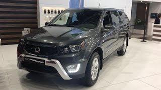 SsangYong Actyon Sports 2016 In detail review walkaround Interior Exterior [upl. by Eunice]