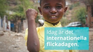 Alla flickor har rätt till en trygg skolgång – Internationella flickadagen [upl. by Kila]