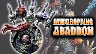 Abaddon Painted Masterpiece Chaos Warhammer 40k Castle Brush EU [upl. by Aser]