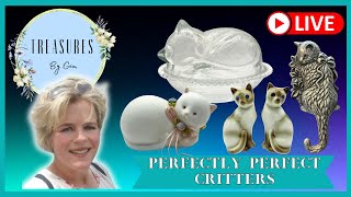 Perfectly Perfect Critters LIVE SALE from Treasures By Gem [upl. by Drarig683]