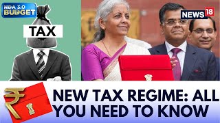 New Tax Rules 2024  Sitharaman Announces Changes In Tax Slabs Under New Tax Regime Under Budget 24 [upl. by Autumn377]