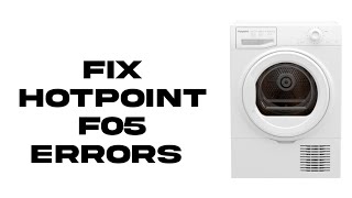 How To Fix Hotpoint Washing Machine F05 [upl. by Ahern]