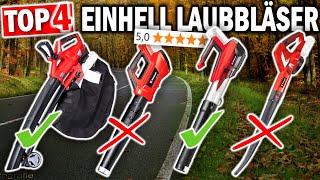 Die besten Laubbläser von Einhell Testsieger 2024 🔥  Top 4 Einhell Laubbläser [upl. by Otti]