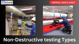 Non Destructive testing Types [upl. by Pembrook]