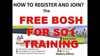 How To Register and Join the Free BOSH Training for SO1 [upl. by Atinwahs294]