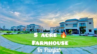 Farm house Tour in 5 acre Sandhu home  Punjab  New home outdoor  Short video [upl. by Daus]