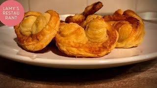 COMO FAZER PALMIERS SÓ COM TRÊS INGREDIENTES [upl. by Neeka746]