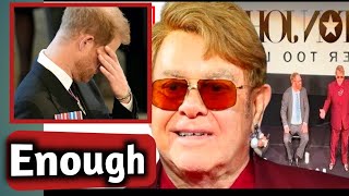 TIFF Drama Elton John Refuses to Play the Diana Card for Harry [upl. by Kimberley]