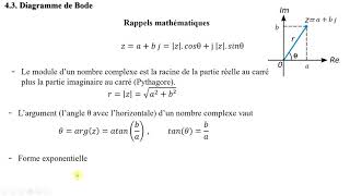 Automatique  Chap 5  Analyse harmonique  Diagramme de Bode 1er ordre [upl. by Terti]