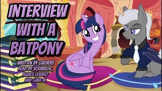 Pony Tales MLP Fanfic Reading Interview with a Batpony sliceofliferomance [upl. by Cutler243]