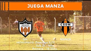 Metalúrgico vs Manzanares 8va Fecha de la Liga Escobarense [upl. by Mariande730]