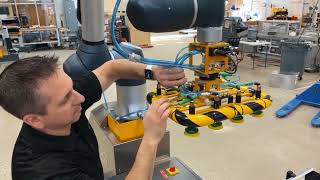 Setting Up a Collaborative Robot Palletizer  Cobots  PalletizHD [upl. by Fogg]