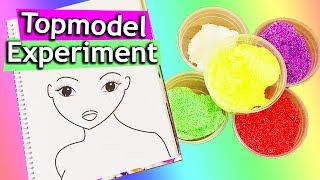 Topmodel malen mit Foam Clay Geht das  DIY Experiment für Kinder  Foam Clay Ideen  Kids Club [upl. by Ater]