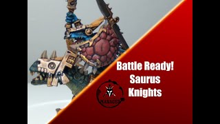 How to Paint Saurus Knights [upl. by Yerggoeg]