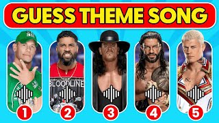 Guess The Theme Song of Your Favourite WWE Superstar  Jey Uso John Cena The Rock Cody Rhodes [upl. by Peri380]