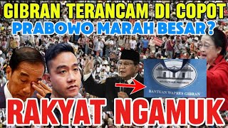 KACAU GIBRAN TERANCAM DICOPOT RAKYAT NGAMUKK AKIBAT BANSOS INI [upl. by Bonnell]