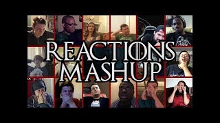 Game of Thrones S06E05 The Door  Ending  Reactions Mashup [upl. by Gievlos]