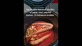 Glutenvrije snelle pasta food cooking [upl. by Halyak]