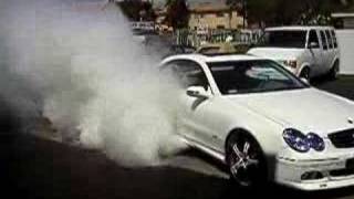 CLK 500 Burnout [upl. by Aianat]