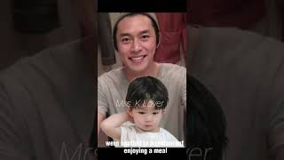 BINJIN BRING BABY ALKONG TO A RESTAURANT HE IS SO HANDSOME amp ADORABLE hyunbinsonyejin [upl. by Notsla]