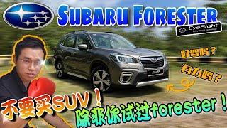 SUBARU Forester Eyesight｜使用幾個星期後的深度評測⚠️［中文字幕］ [upl. by Oaoj]