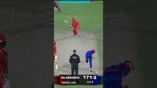 Azam Khan vs Mohammad Amir HBLPSL SportsCentral Shorts MI2K [upl. by Anaihs]