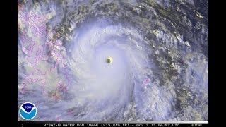 2013  Super Typhoon Haiyan ∙ Yolanda ∙ 31W [upl. by Tyrus]