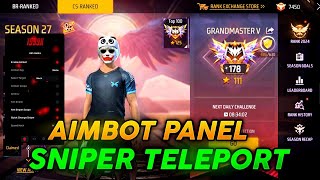 NEW PC 💻 PANEL FOR FREE AIMBOT FREE FIRE 🎯 SNIPER AIMBOT  100 ANTIBAN ✅  FREE FIRE PC PANEL [upl. by Rosalba]